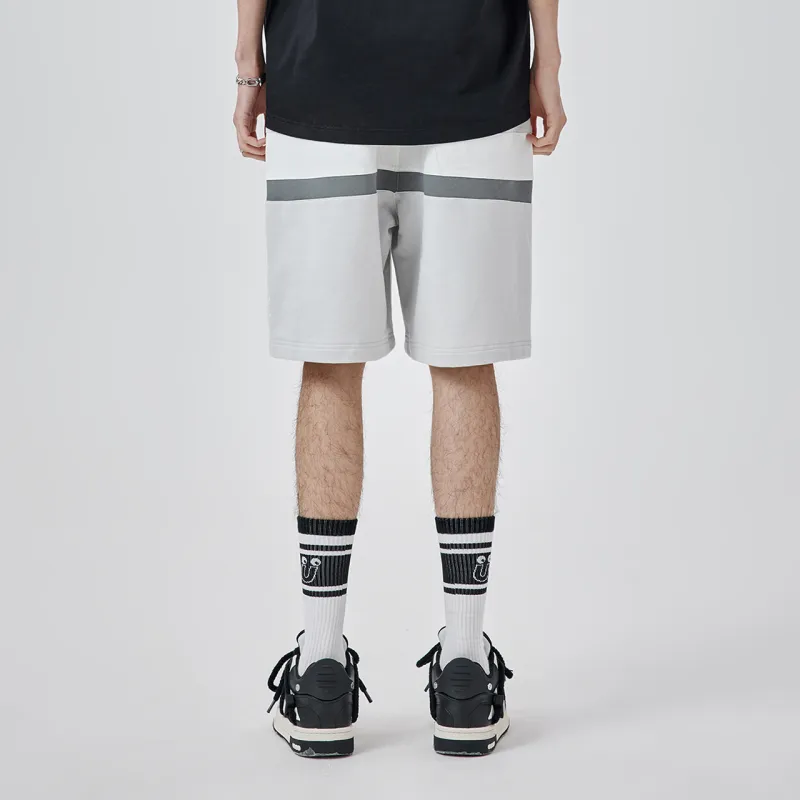 Guuka Casual Shorts Men Light Gray-6