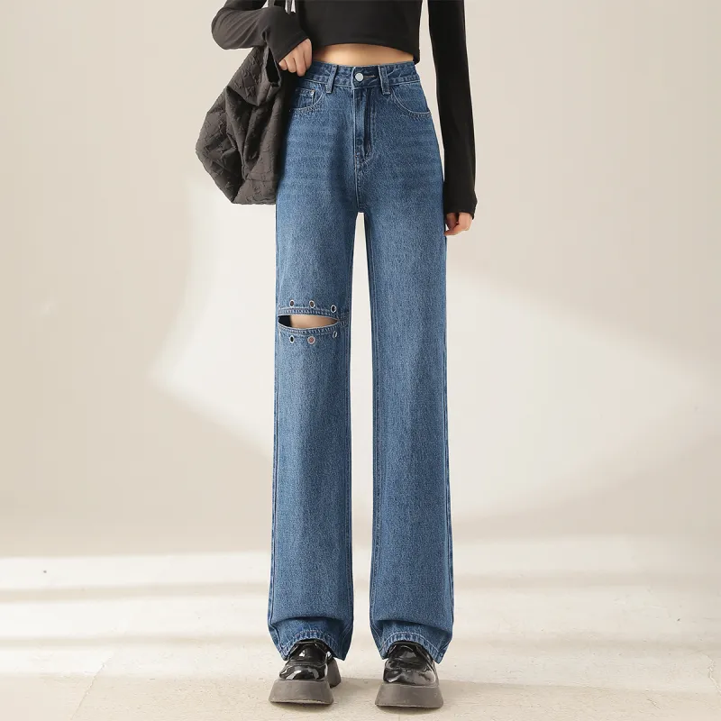 MITUAN Jeans Women's Blue-2