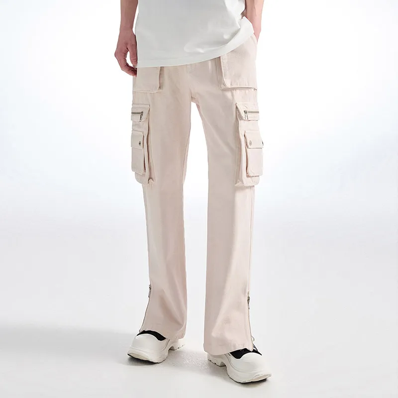 YLDP Jeans Unisex Ecru-2