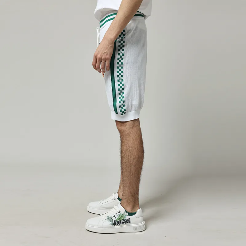 RARE Knitted Shorts Men's White-5
