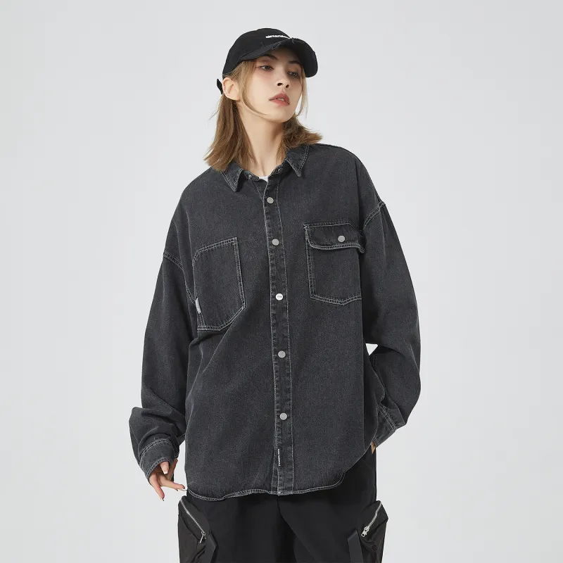 FAIRWHALE Denim Jackets Unisex-10
