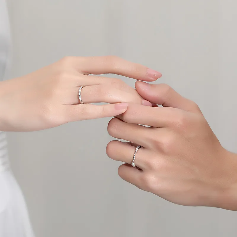 TRUE ME S925 Silver Rings Unisex-1
