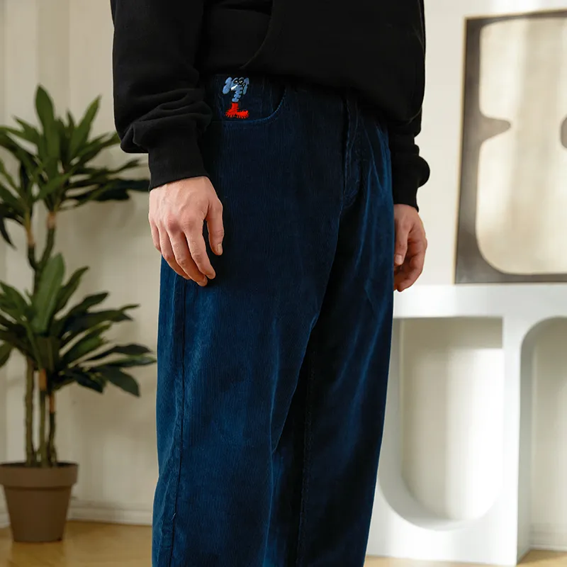 MIND ERROR Casual Pants Unisex-3