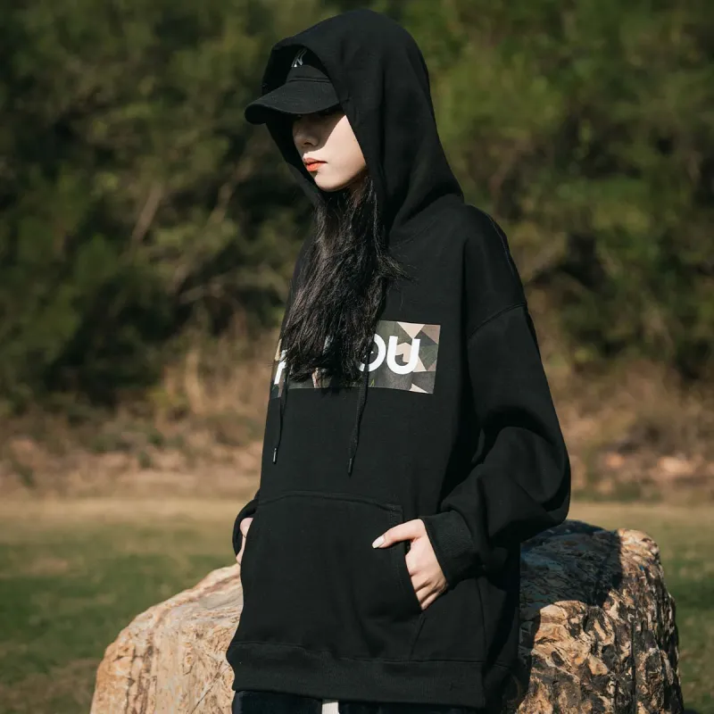 FANBIOU Hooded Loose Fit Sweatshirt Winter Unisex-5