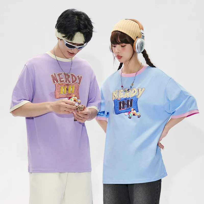 Nerdy T Shirts Unisex Purple-3