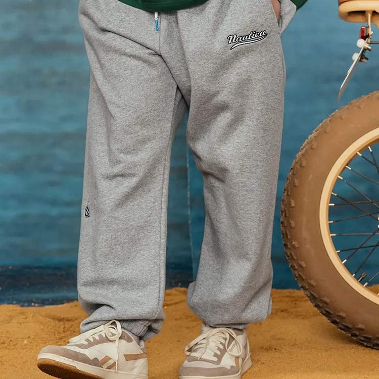 Nautica White Sail Knitted Sports Pants Unisex-2