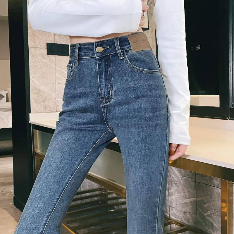 MITUAN Jeans Women's Vintage Blue-5