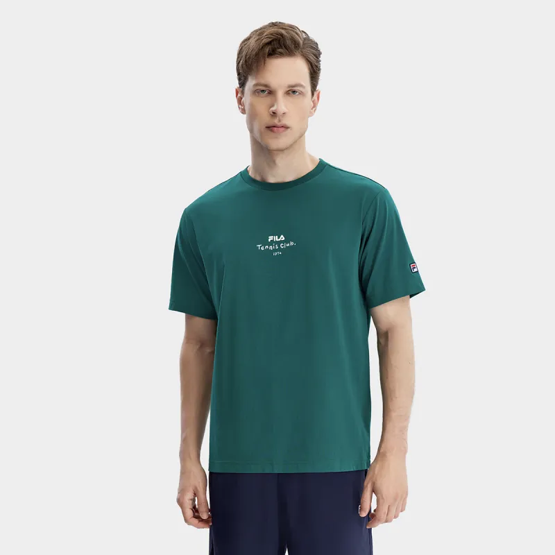 FILA T Shirt Men's Cat's Eye Stone Green-2