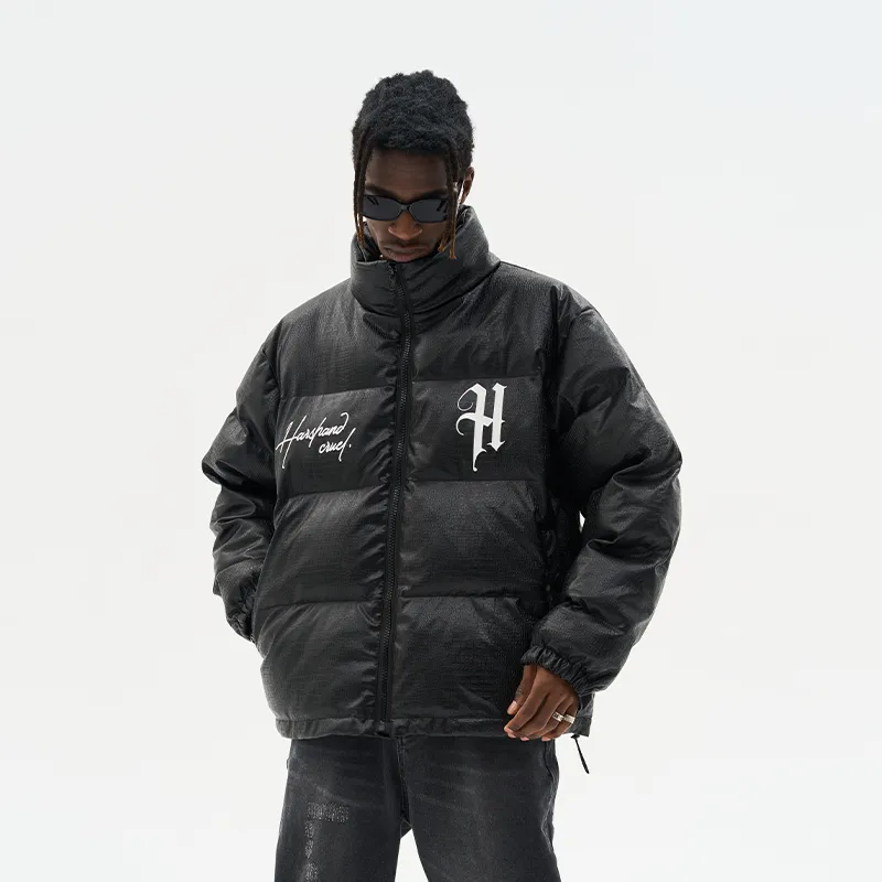 HARSH AND CRUEL Puffer Jackets Unisex-4