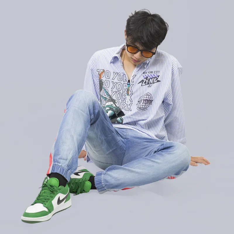 Zoo York Shirts Unisex Light Blue-3