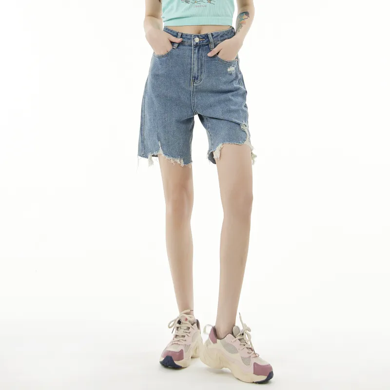 QYPRF Denim Shorts Women's-9