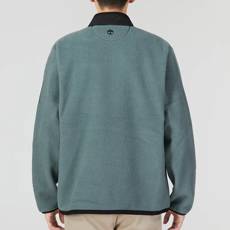 Timberland Velvet Jackets Men Green-3