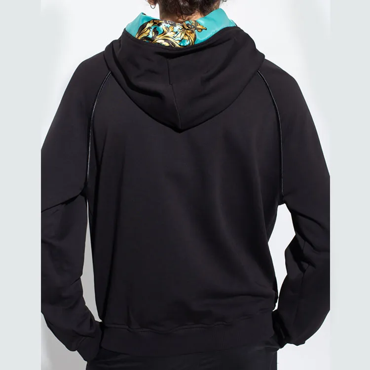 VERSACE JEANS COUTURE Zipper Detail Hoodie-3