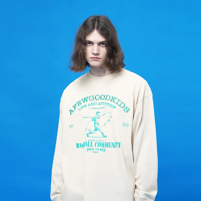 AFGK FW22 Long Sleeved T Shirt Unisex-11