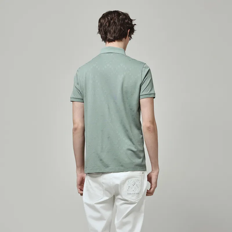 RARE Polo Shirts Men Green-4
