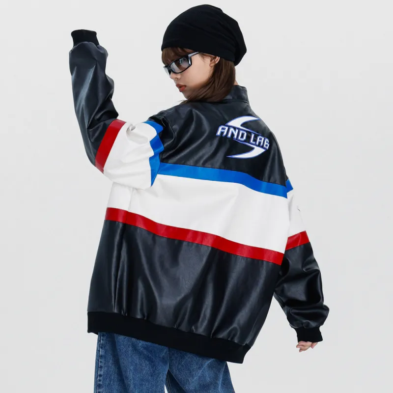 ALL NIGHT DAYS Loose Fit Jacket Unisex-4