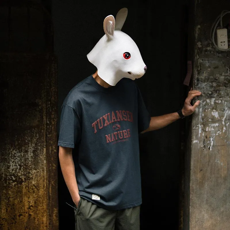 Rabbit House Summer T Shirt Men's-3