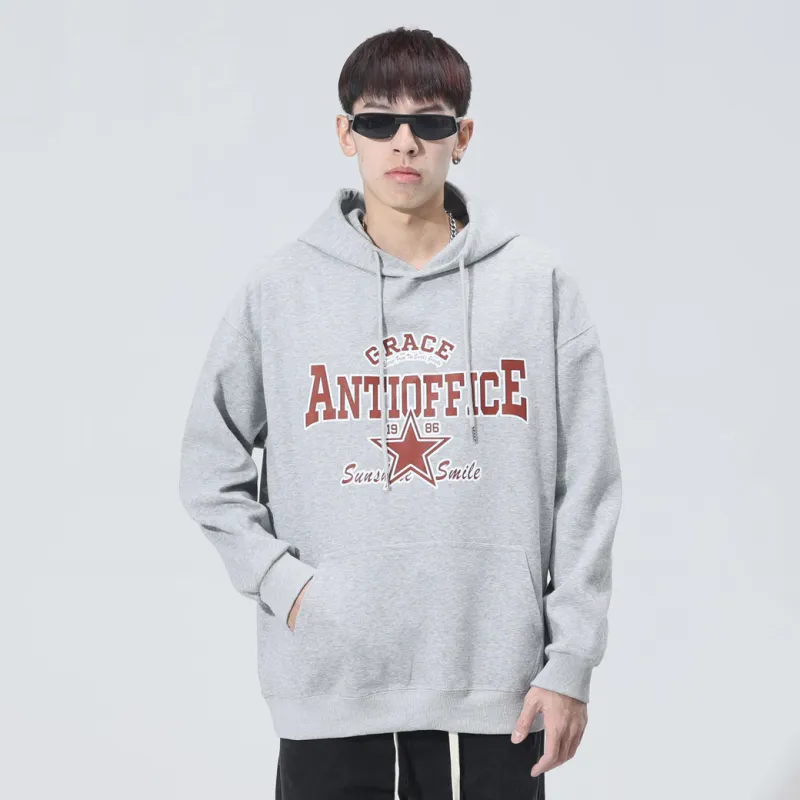 Antioffice Sweatshirt Unisex White-13