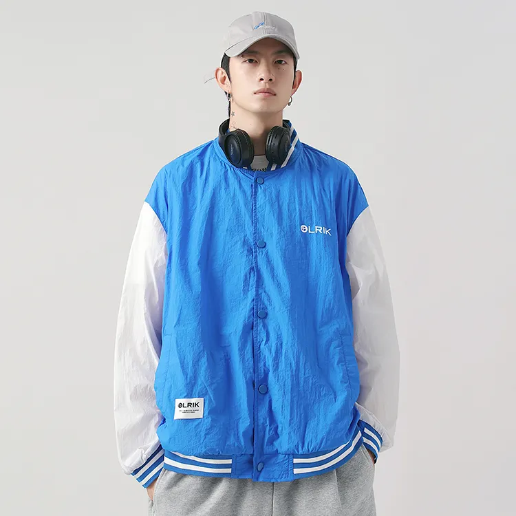 OLRIK SS22 Thin Baseball Jacket Summer Unisex-2