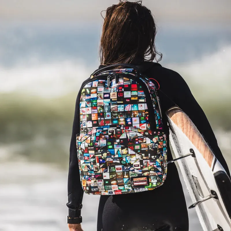 SPRAYGROUND PVC Backpack Large Size Unisex Multicolor-5