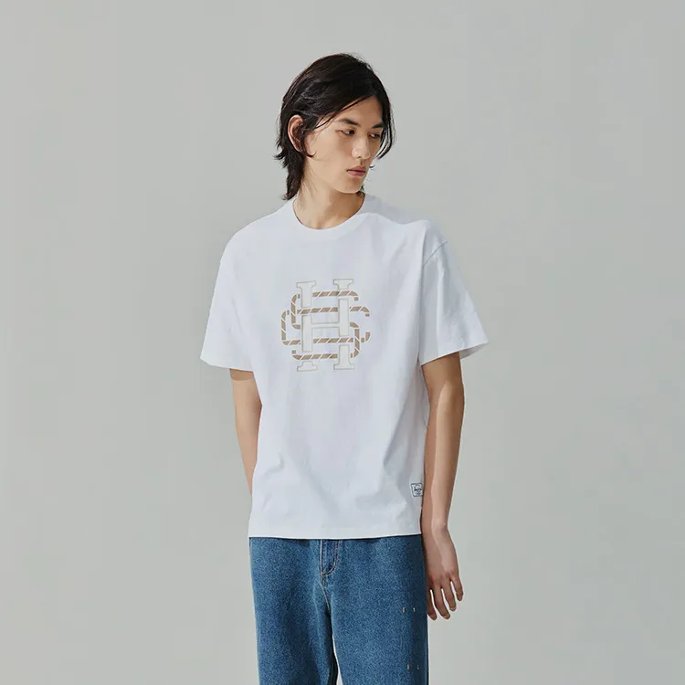 Herschel T-Shirts Unisex White-2