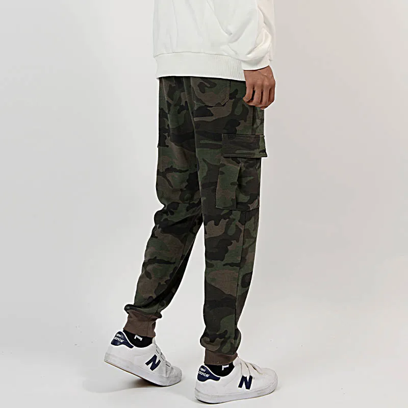 MIRACLE KILL Jogger Casual Pants Unisex Army Green Camouflage-6