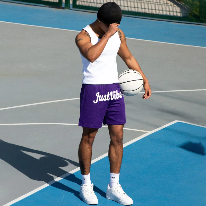 JUST VIBE Casual Shorts Unisex-11