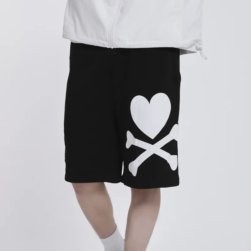 Tokidoki Love Crossbones Series Casual Shorts Unisex-3