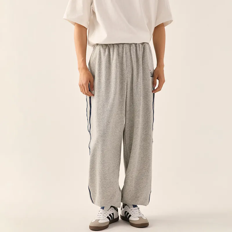 FRLMK Knitted Sweatpants Unisex Gray-2