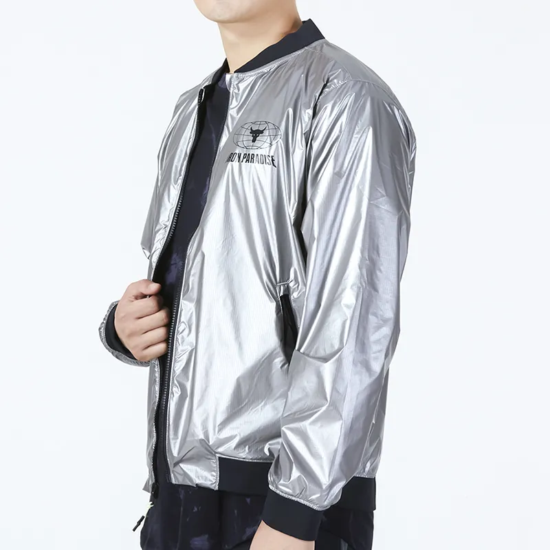 Under Armour Jackets Men Silver-4