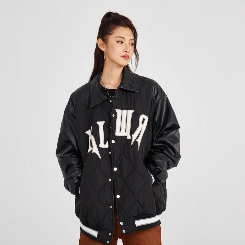 KILLWINNER Loose Fit Baseball Jacket Unisex-4