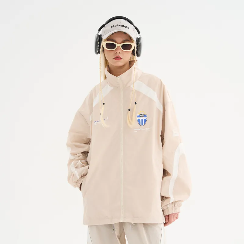 HARSH AND CRUEL Soccer Sports Structure Jackets Unisex-3