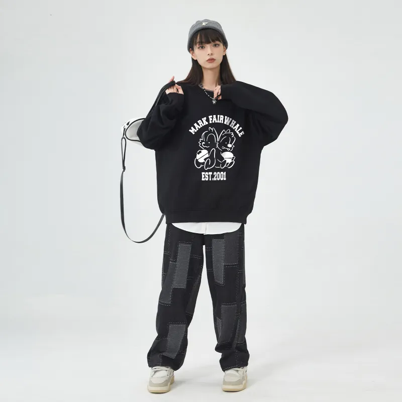 FAIRWHALE Sweatshirts Unisex-13