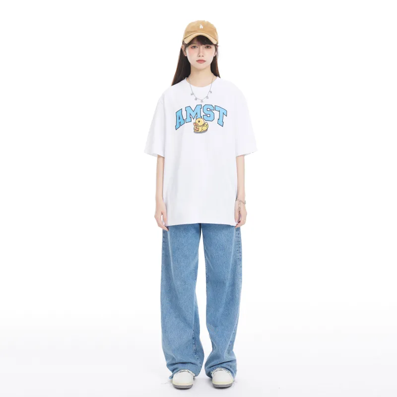 AMONSTER Straight T-Shirt Unisex-2