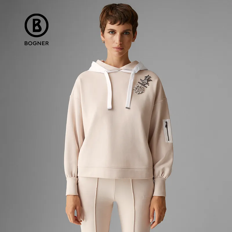 BOGNER FW22 Hooded Regular Sweatshirt Women's-2