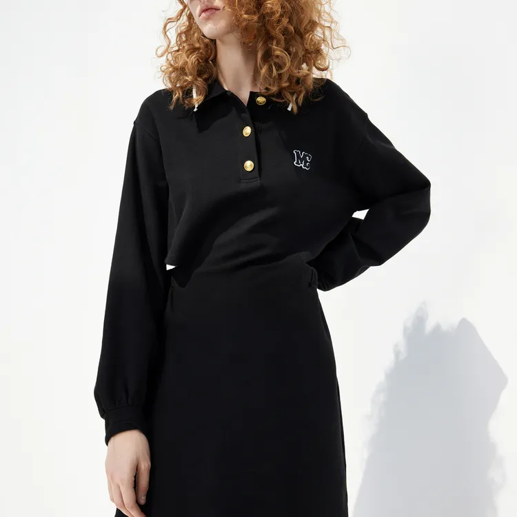 MO&CO Long Sleeved Dresses Women's-2