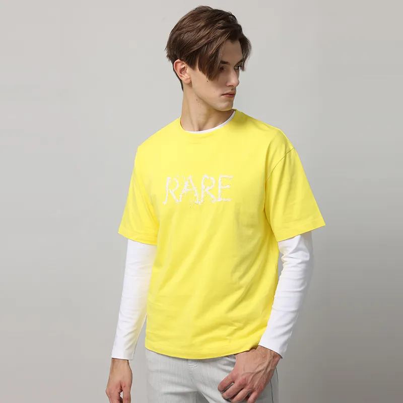 RARE T Shirt Men's Bright Yellow-3