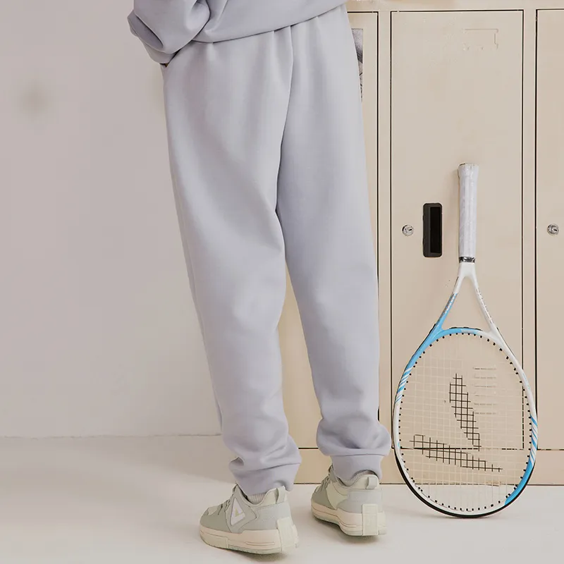 PEAK Knitted Sweatpants Women's Light Blue-2