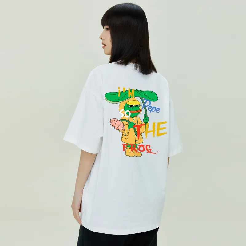 Pepe The Frog T Shirts Unisex-7