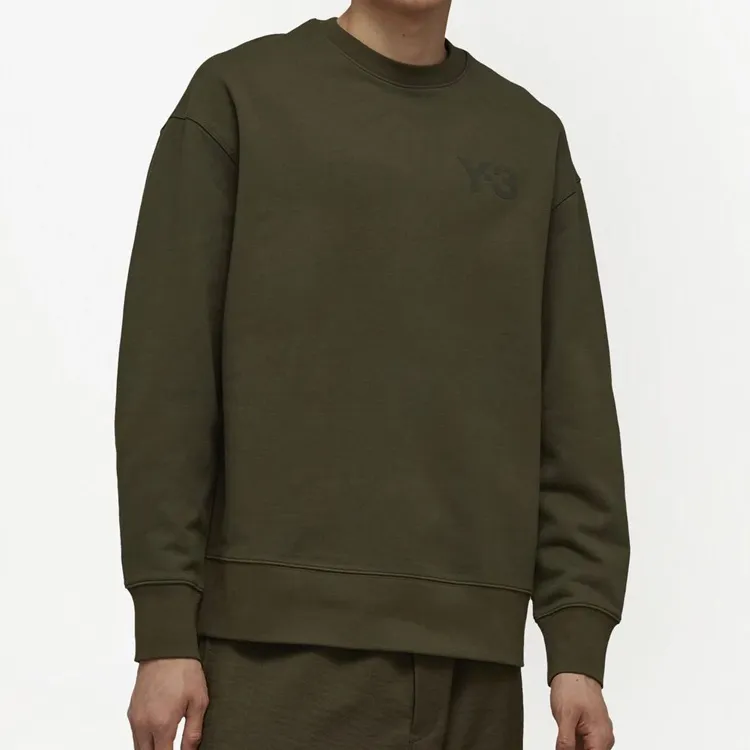 Y 3 Sweatshirts Men Army Green-1