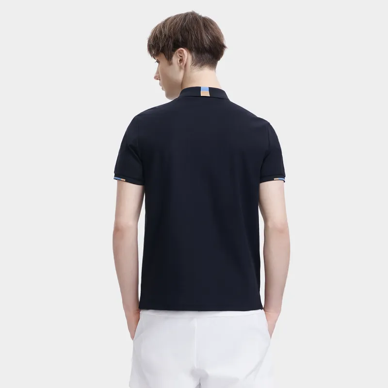 FILA Polo Shirt Men's Jet Black-3