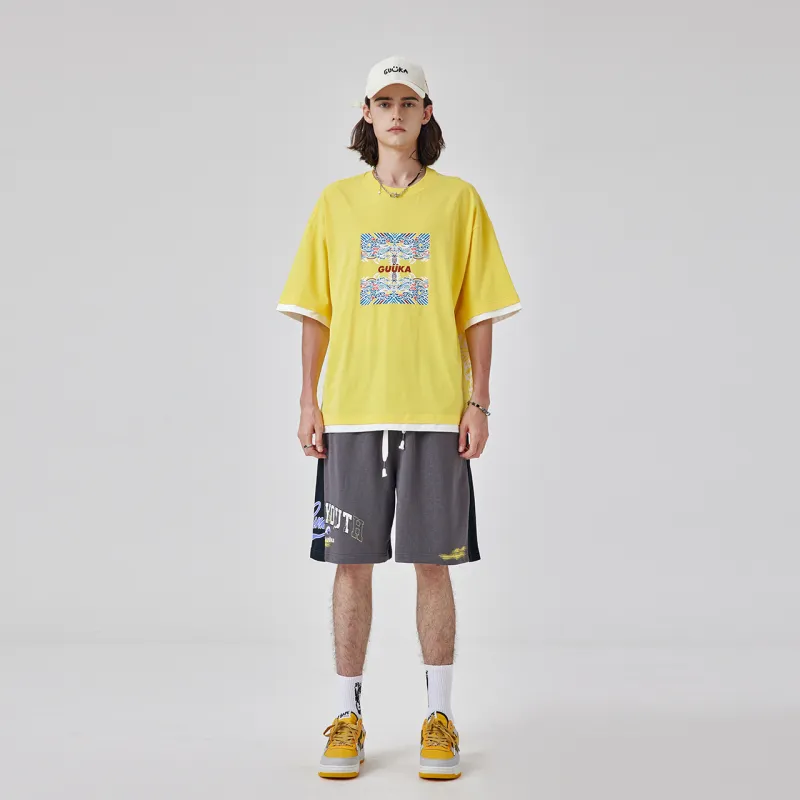 Guuka T Shirts Men Lemon-3