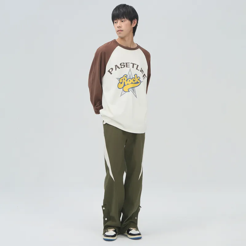 PASET Straight Long Sleeved T Shirt Unisex-10
