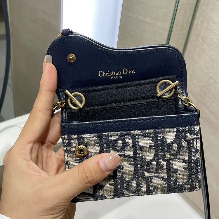 Lan Bao Fan Cow Leather Bag Accessory, Bag Strap Unisex Dark Blue-6