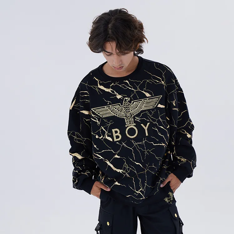 Boy London FW22 Sweatshirt Unisex Black-3