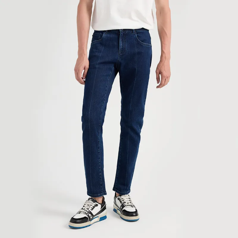 23R+ Slim Fit Pants Jeans Men's Blue-5