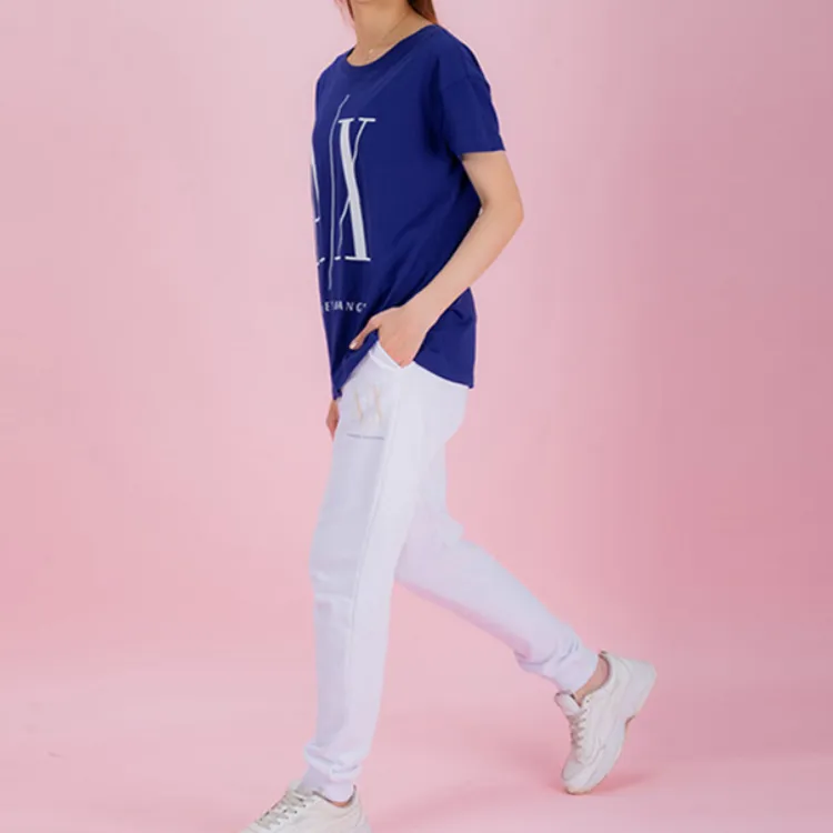 ARMANI EXCHANGE T-Shirts Women's Blue-5