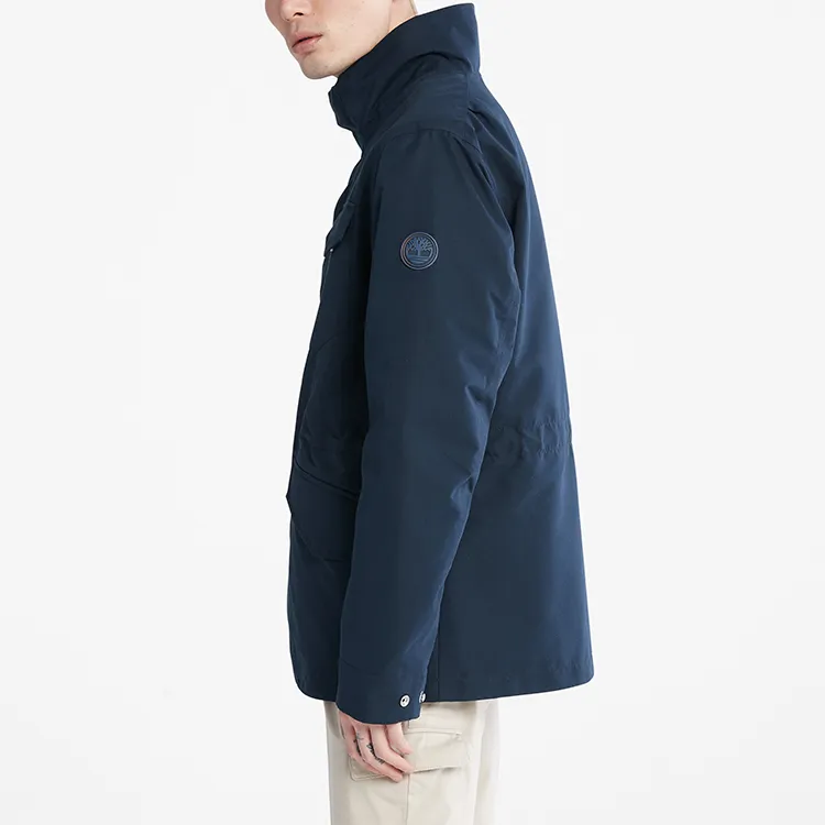 Timberland Puffer Jacket Men's Dark Sapphire Blue-7
