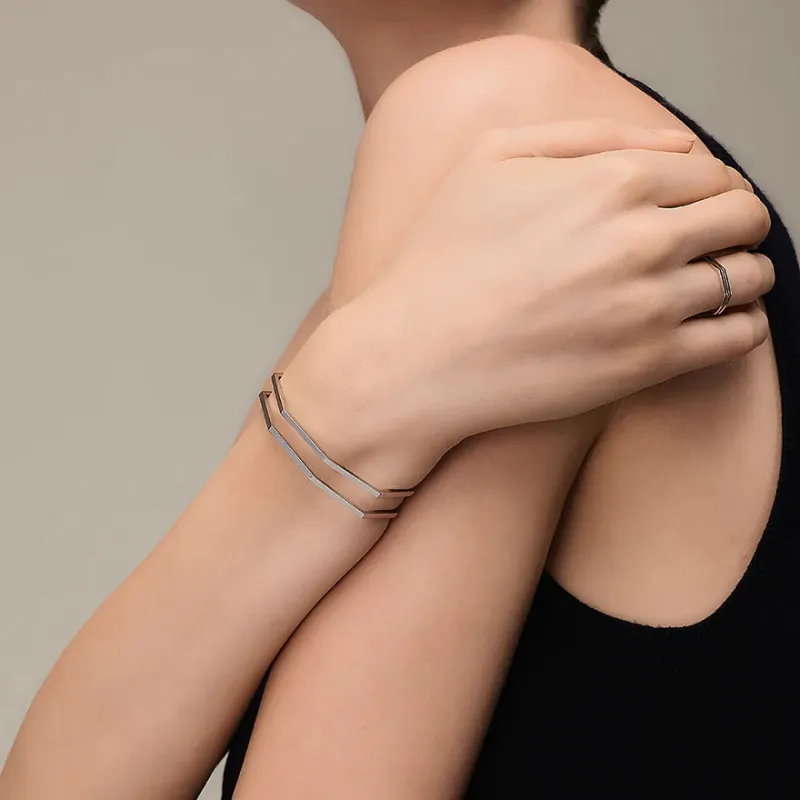 KLASSE14 Rings Unisex Silver-3