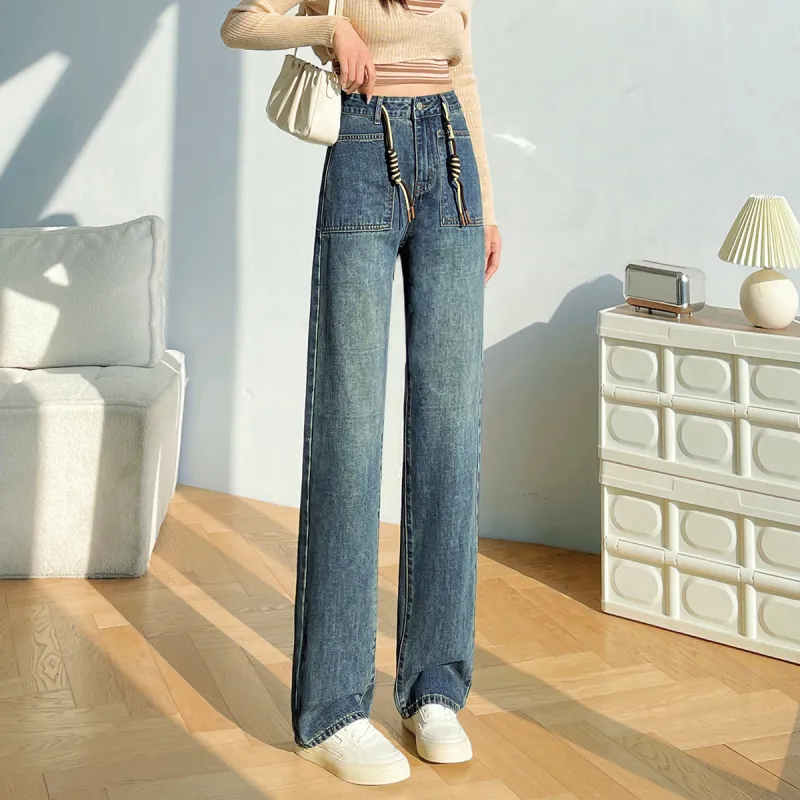 MITUAN Jeans Women's Vintage Blue-2